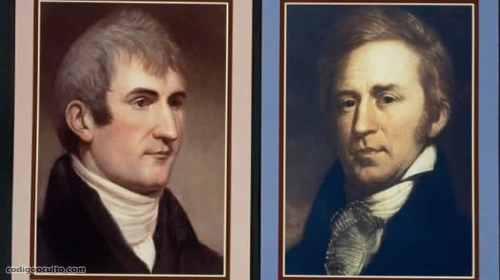 Exploradores Meriwether Lewis y William Clark