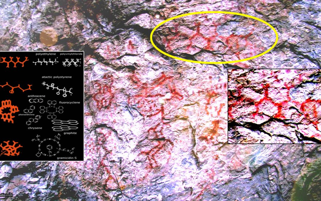 Los petroglifos de 5.000 años en los Urales que se asemejan a estructuras químicas
