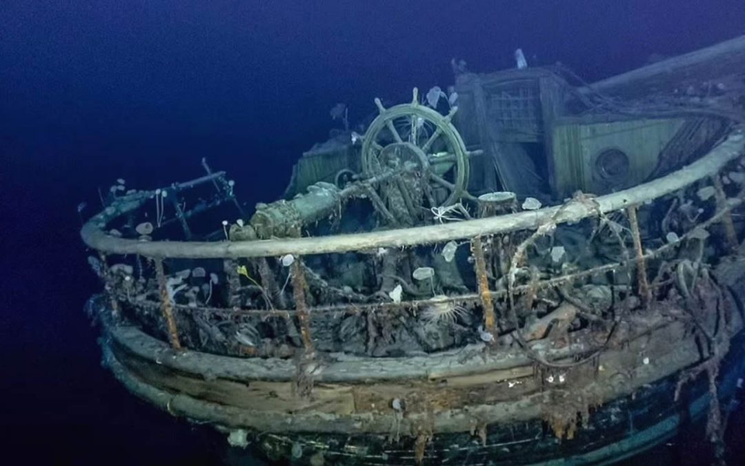 Encuentran barco perdido “Endurance” en la Antártida, 107 años después de hundirse
