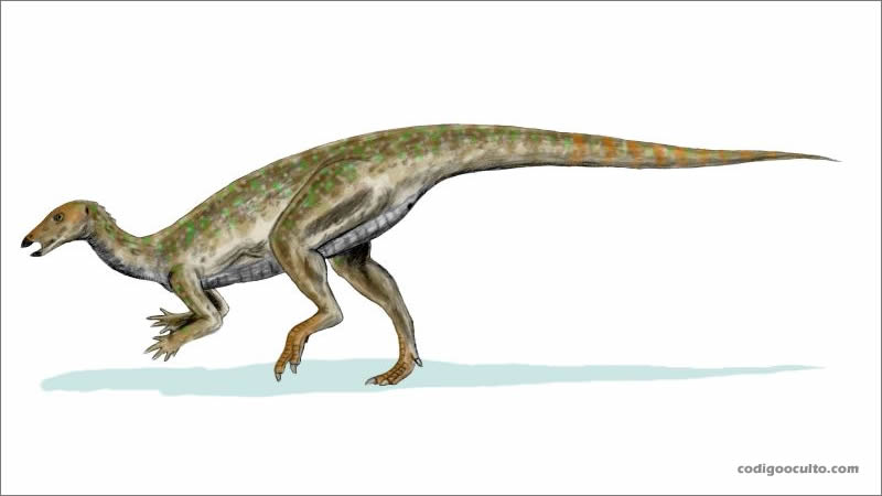 Representación de un Thescelosaurus