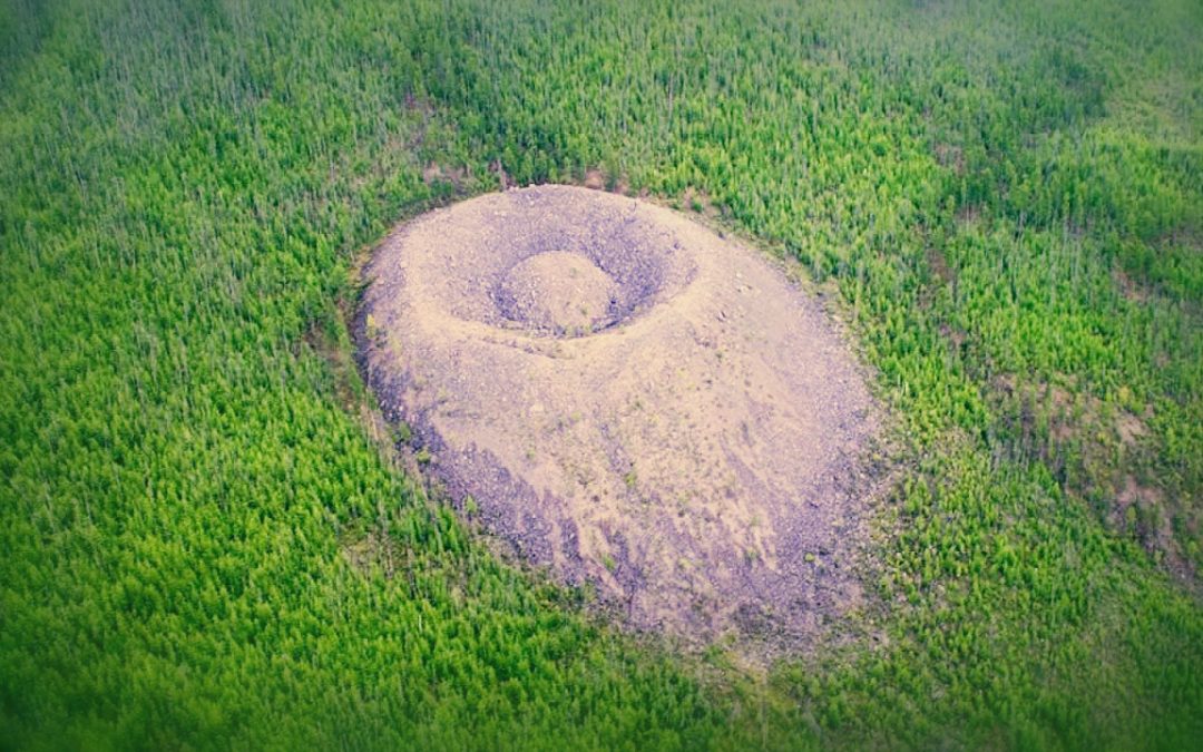 Patomskiy, es misterioso cráter oculto en los bosques de Siberia