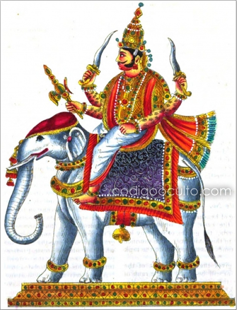 Indra, otro de los dioses del trueno