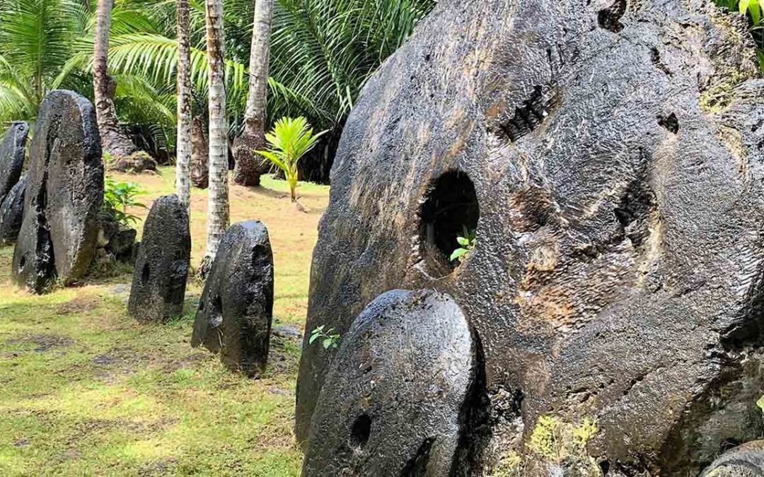 Monedas de roca gigantes: las singulares Piedras Rai de Micronesia