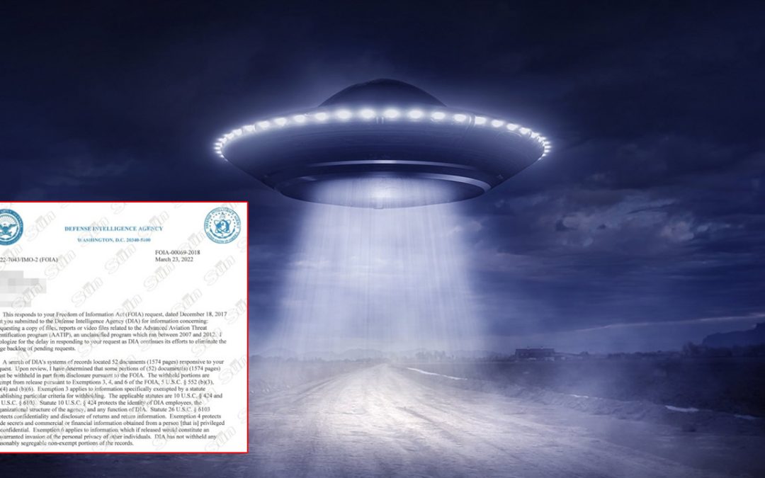 Publican 1.500 páginas de “Archivos X” del programa secreto de OVNIs: “abducciones y embarazos no explicados”