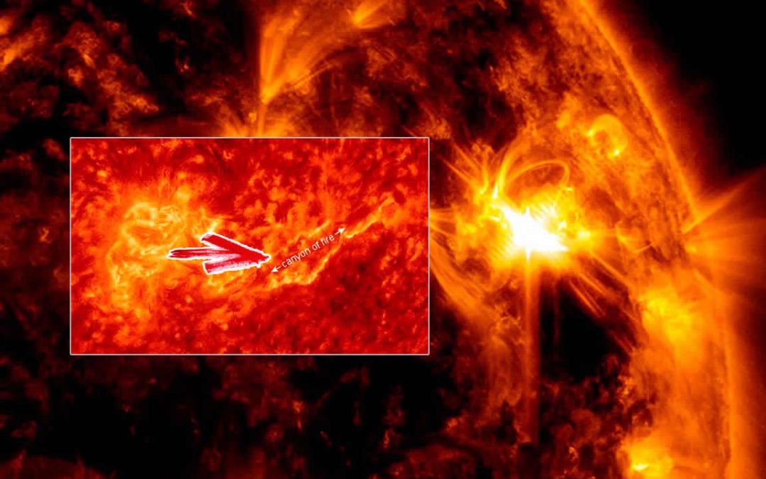 Una enorme abertura de 19.000 km de profundidad se abre en el Sol