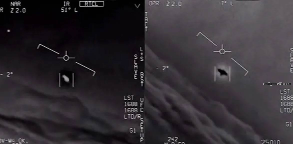 OVNIs grabados en vídeo por pilotos de la Marina de EE. UU.