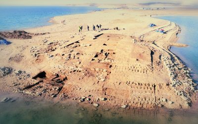 Ancestral ciudad de 3.400 años emerge del río Tigris