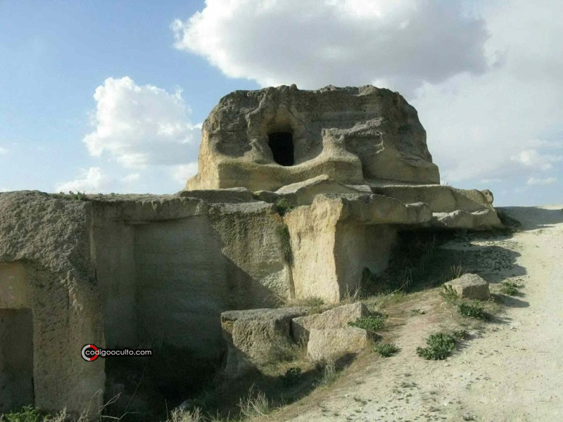 Antiguas ruinas de Cavusin ubicadas en la región turca de Capadocia