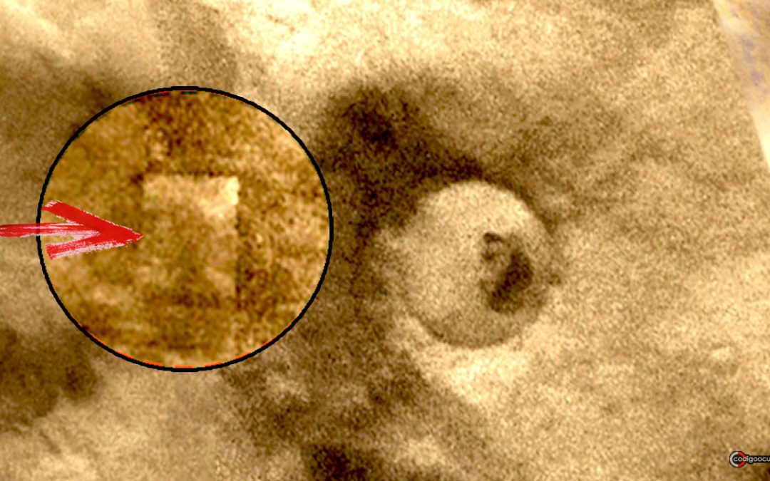 ENORME estructura rectangular es descubierta en la superficie de Marte