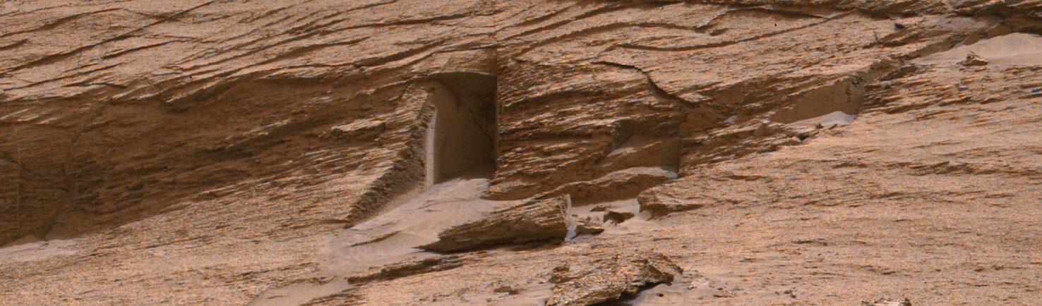 ¿Una puerta en Marte?