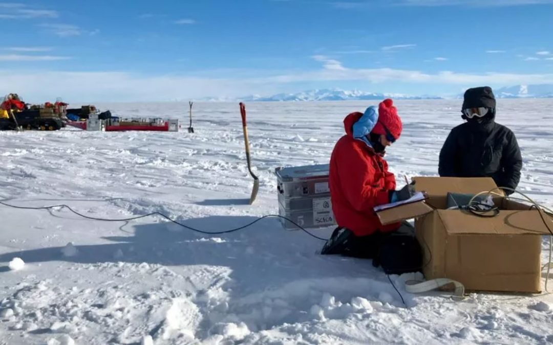 Resonancia magnética gigante de la Antártida revela “agua de mar fósil” bajo la capa de hielo