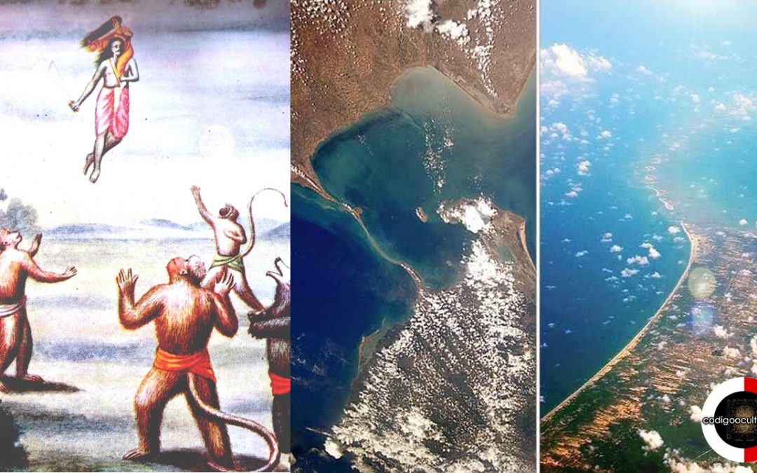 ¿Una civilización de simios humanoides “Vanara” construyó un puente sobre el océano hace 18.000 años?