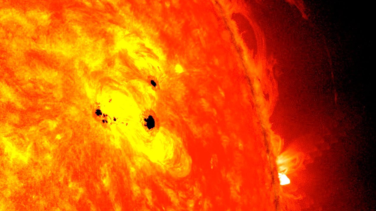 Enorme mancha solar a punto de explotar. Gran tormenta geomagnética podría generarse