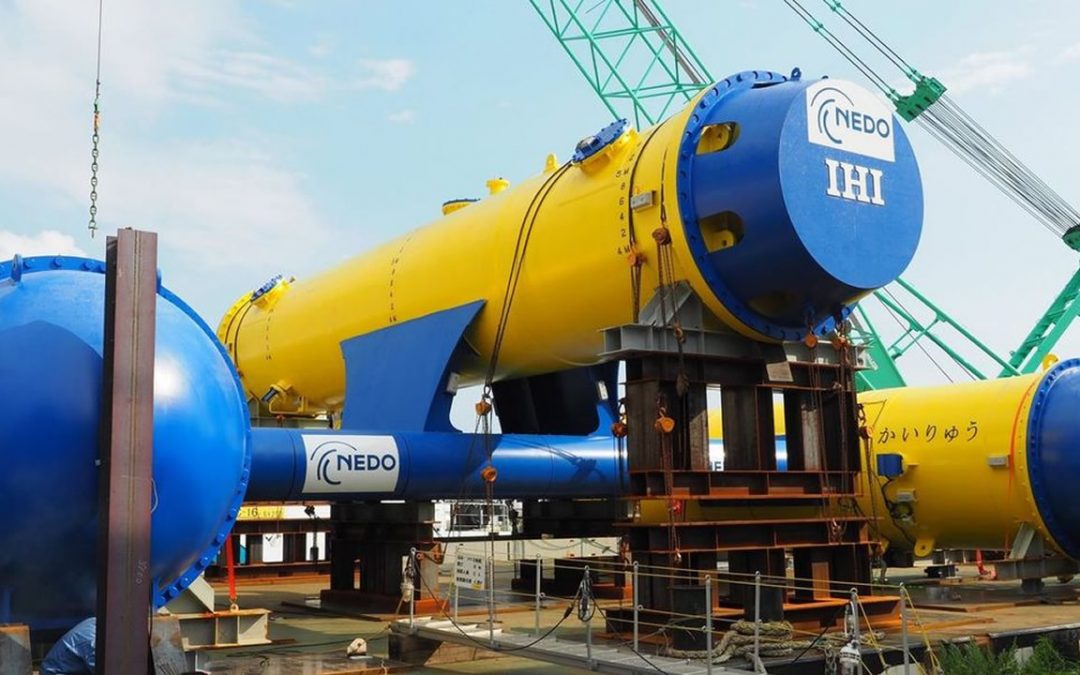 Japón está instalando una turbina gigantesca en el océano para aprovechar la energía “ilimitada”