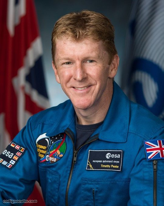 Tim Peake, astronauta británico