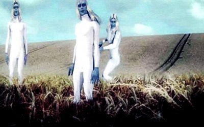 La historia del policía que vio dos alienígenas «nórdicos» inspeccionando un Crop Circle