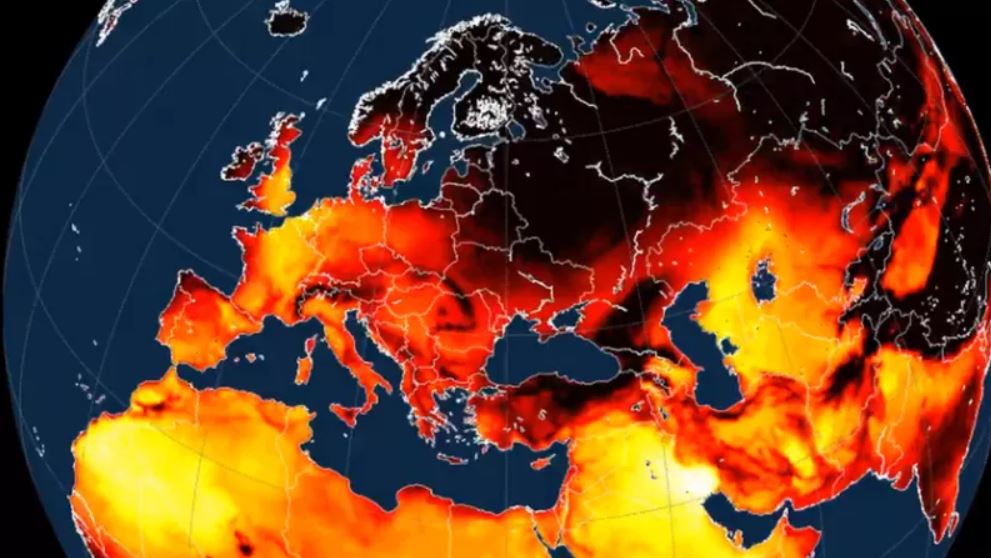 Una ola de calor sin precedentes afecta gran parte del oeste de Europa