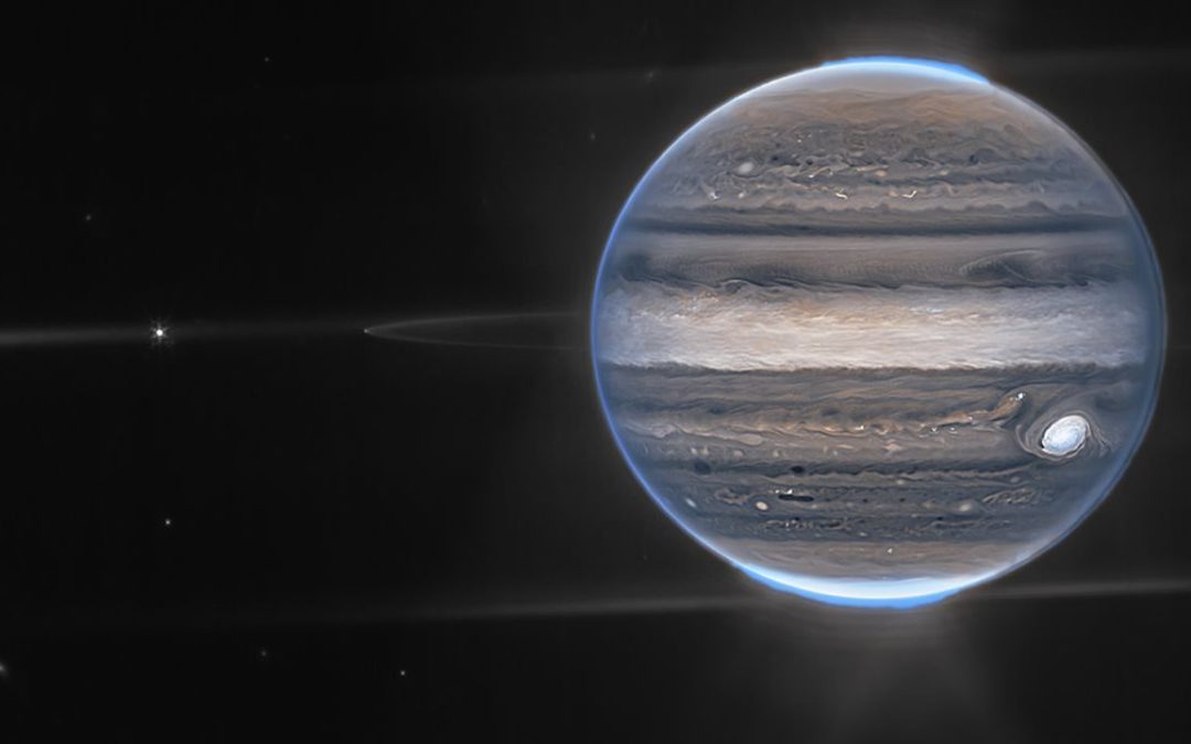 Telescopio Espacial James Webb captura las radiantes auroras de Júpiter
