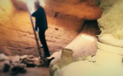 Hallada cueva de 3.330 años “congelada en el tiempo” del reinado de Ramsés II en Israel