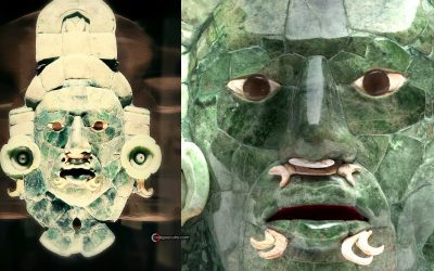 Máscara de Calakmul: el sorprendente artefacto de jade que representa la cosmogonía maya