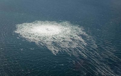 Misteriosas fugas de un gasoducto ruso en medio del mar Báltico, dispara las alertas ambientales