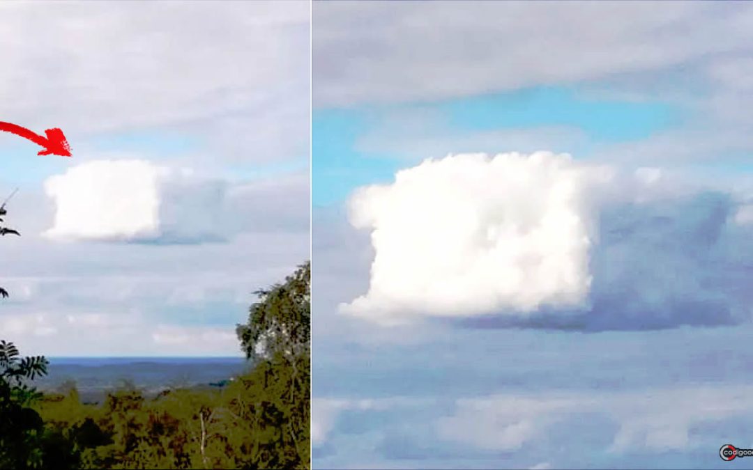 ¿Una “nube cúbica” fue vista sobre Inglaterra?