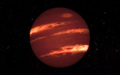 Telescopio Espacial James Webb descubre un mundo “alienígena” cubierto por nubes llenas de arena