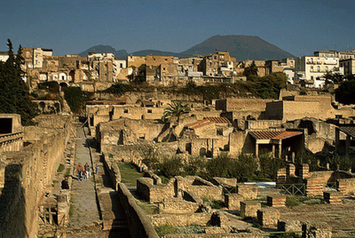 Herculano. Antigua ciudad romana. Región: La Campania, Italia