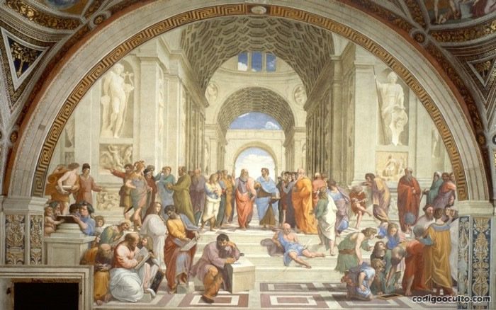 Aristóteles y Platón fueron los modelos intelectuales, que influyeran en la posterior organización de la Biblioteca de Alejandría