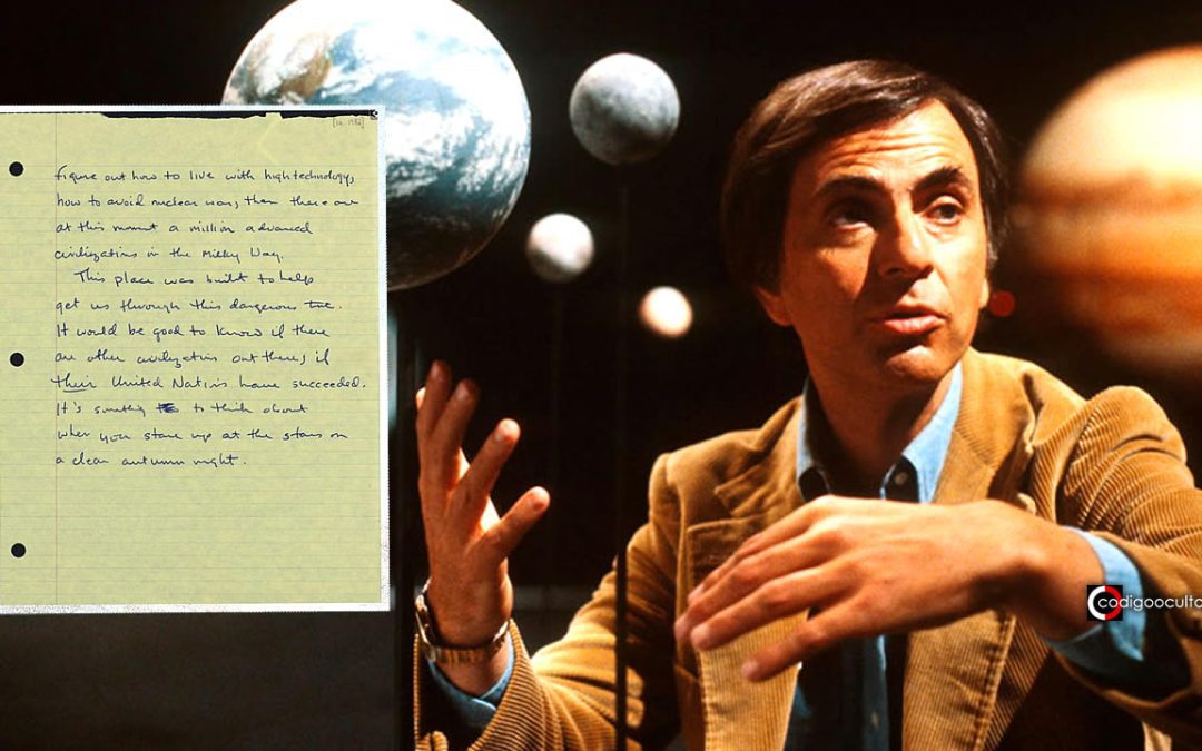 Carl Sagan: uno de sus artículos considera la teoría de los “antiguos alienígenas”