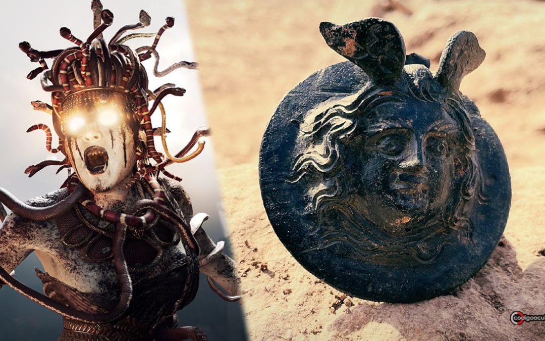 Hallan una antigua medalla con la cabeza de “Medusa” en Turquía