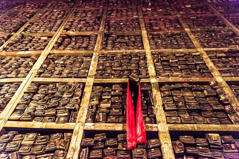 La enorme "Biblioteca Dorada" hallada oculta en el Monasterio Sakya