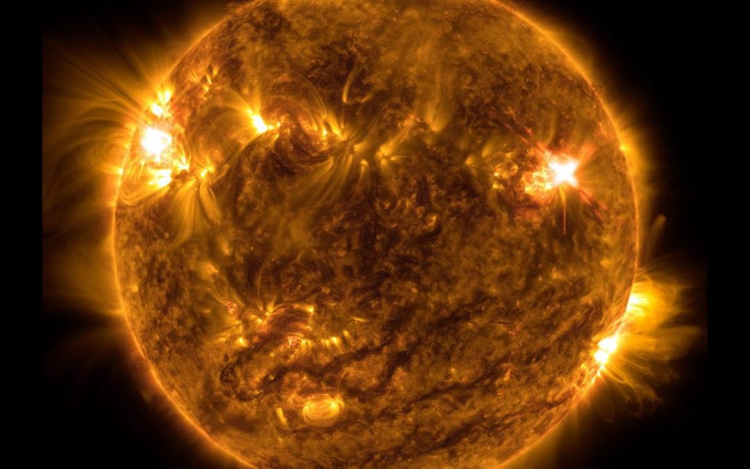 El Sol desencadena una serie de “enormes llamaradas solares” que provocan tormentas en la Tierra