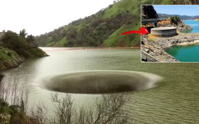 Se resuelve el misterio del “enorme agujero” del lago Berryessa