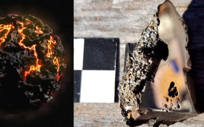 Descubren dos minerales “nunca vistos en la Tierra” en el interior de un meteorito de 17 toneladas