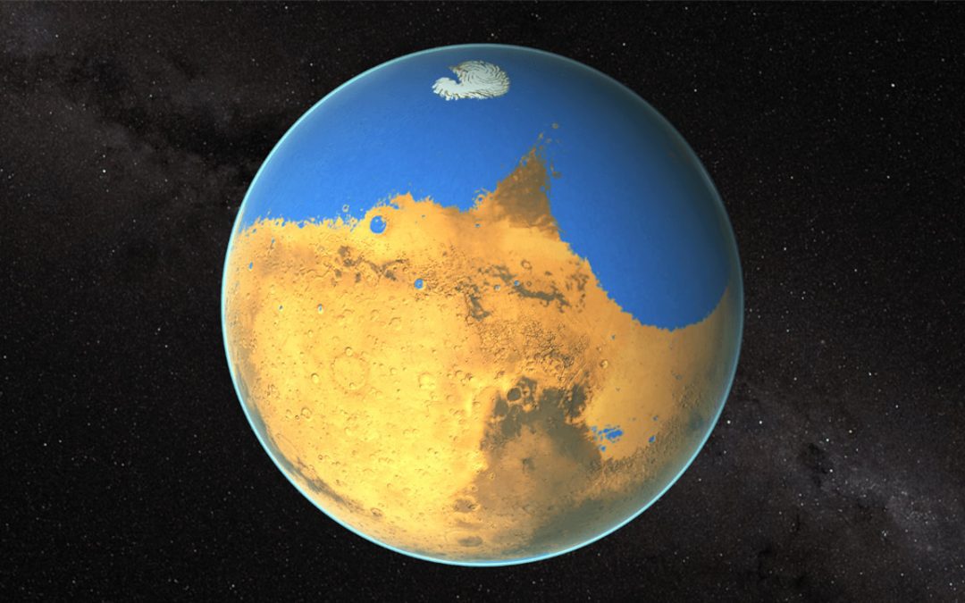 Marte estuvo cubierto por “océanos de 300 metros de profundidad”, sugiere investigación