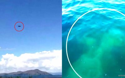 Testigos afirman que un “OVNI” se sumergió y volvió a salir del Lago Titicaca