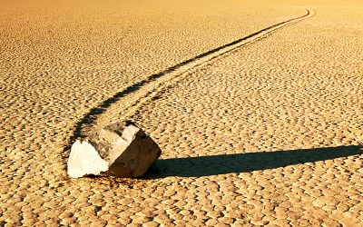 El Valle de la Muerte: donde las rocas “se mueven solas”