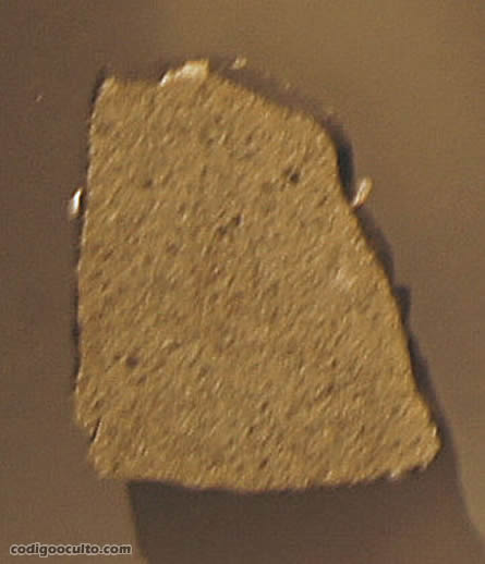 Meteorito Sylacauga, en el museo Smithsoniano de Historia Natural(Estados Unidos).