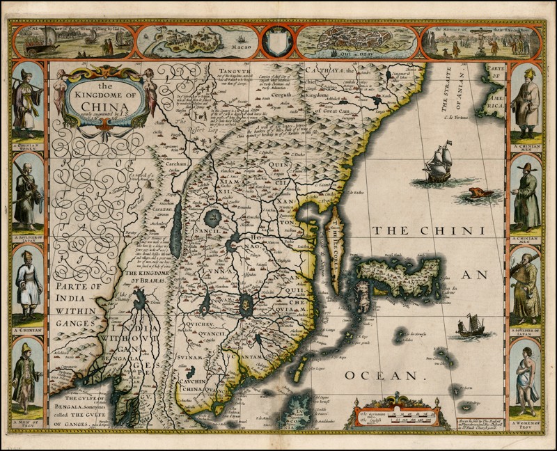 John Speed (1626): "China in Maps"