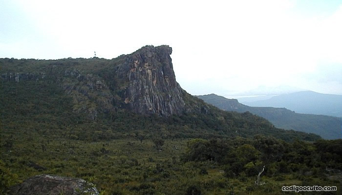 Monte Loura, donde se encuentra esculpida la Dama de Malí