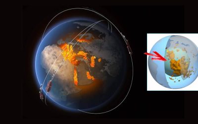 Dos enormes objetos en el interior de la Tierra “están cambiando de forma”, afirman científicos