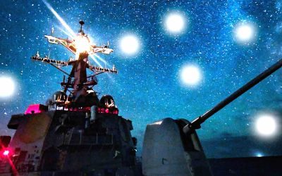 Marinero revela que una “flota de OVNIs” rodeó su buque de guerra, de forma que ninguna otra nave podría hacerlo