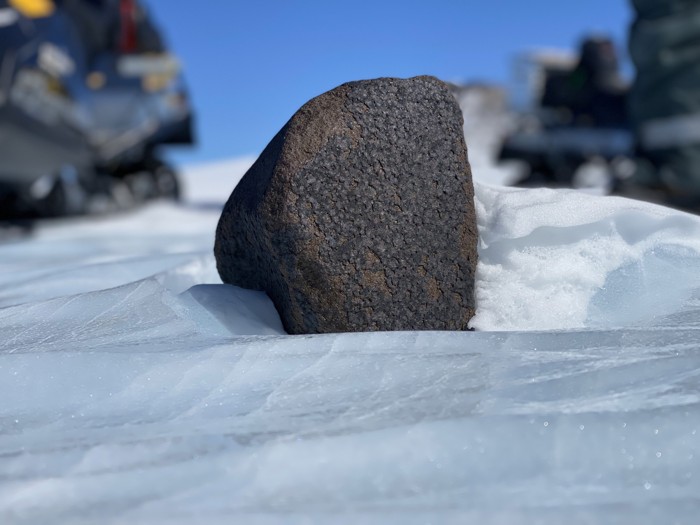 El meteorito de casi 8 kg