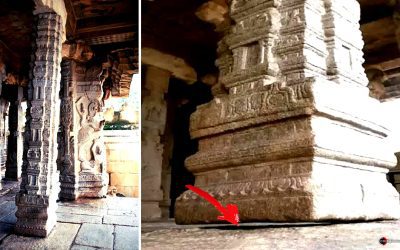 El misterio del “Pilar Flotante” ubicado en un templo de la India