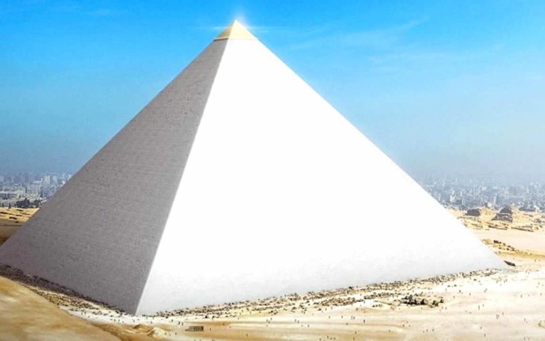 ¿Cómo se veían las Pirámides del antiguo Egipto cuando se construyeron?