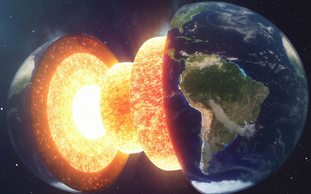 Descubren una gigantesca “esfera de metal sólido” en el núcleo de la Tierra
