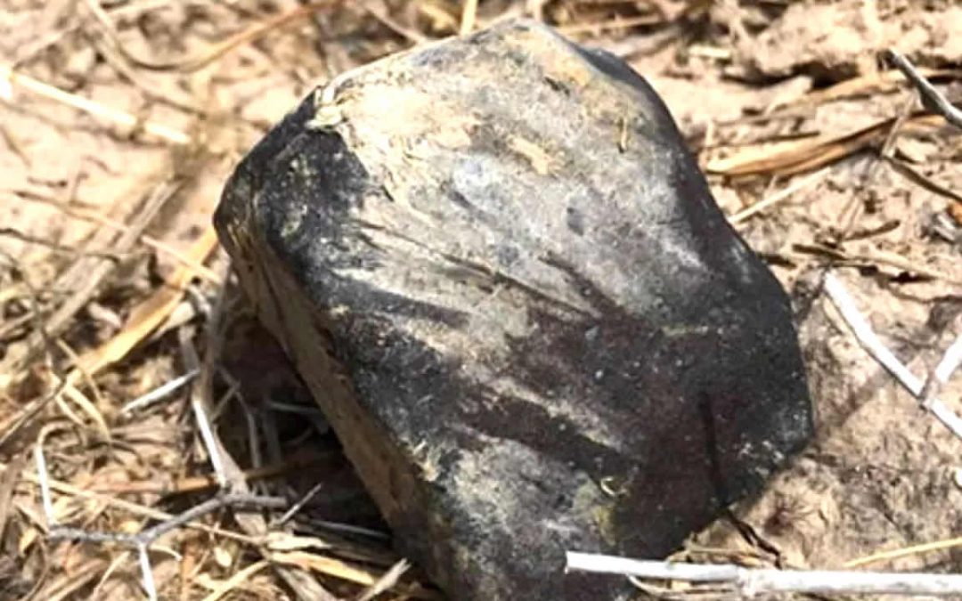Hallan fragmento de meteorito que explotó violentamente sobre Texas