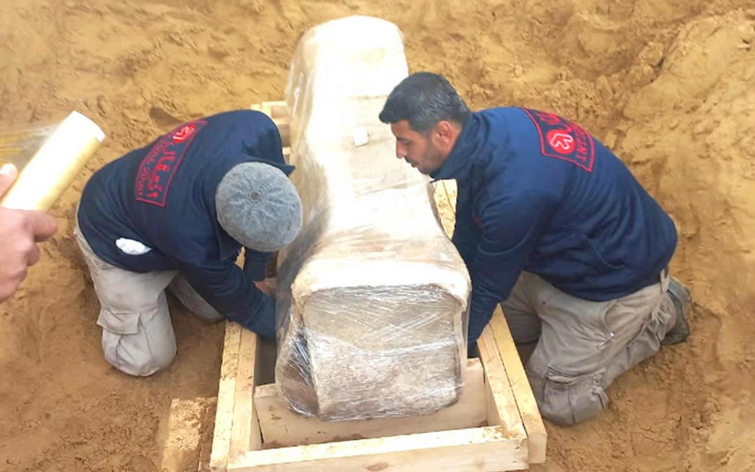 Descubren un sarcófago de 2.000 años, revestido con plomo y en perfecto estado en Gaza