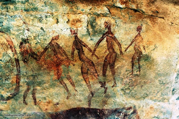 Pintura rupestre antigua